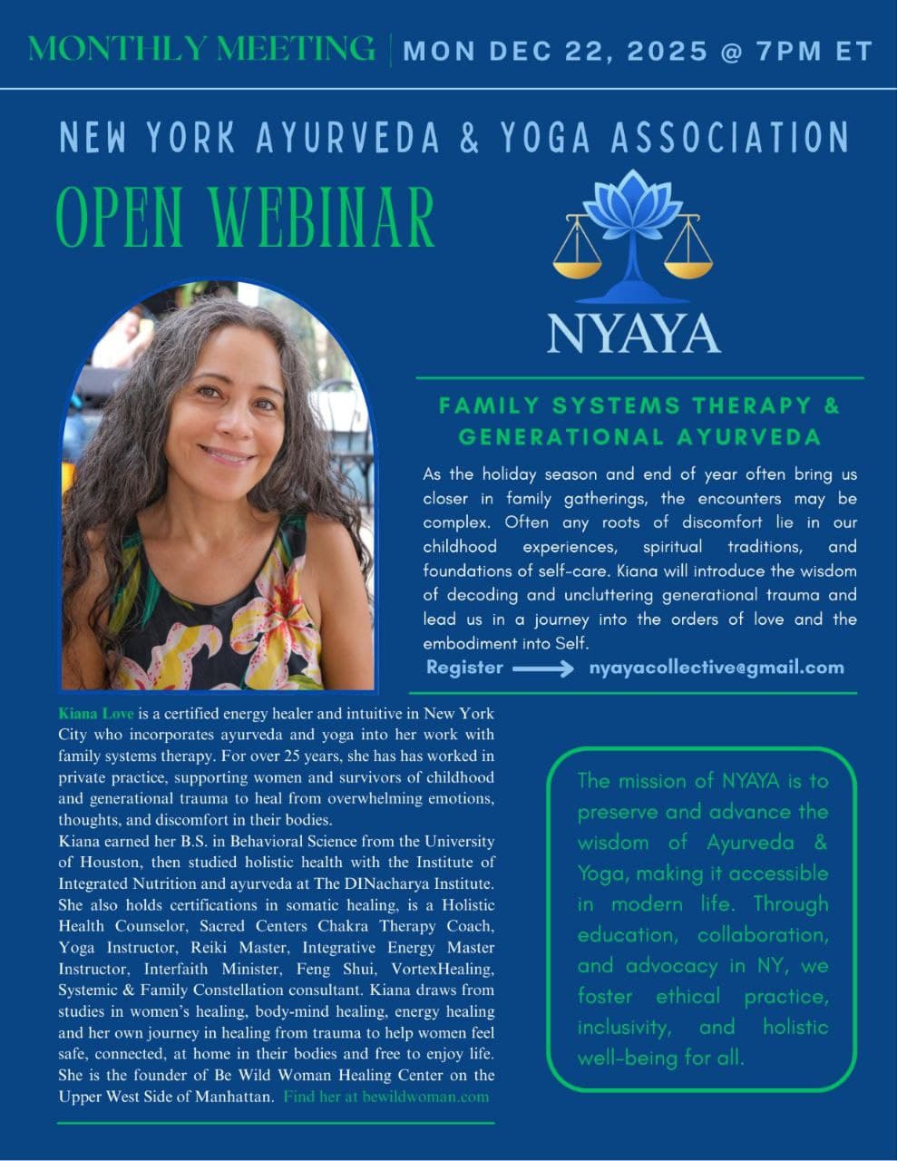 Upcoming Event Flyer